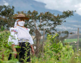 Ecuador, ländliches Gebiet Imantag, Provinz Imbabura. Foto: WFP/Ana Buitron